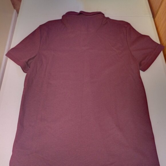 Calvin Klein Adult Medium Polo NWT Red Heather - Picture 4 of 6